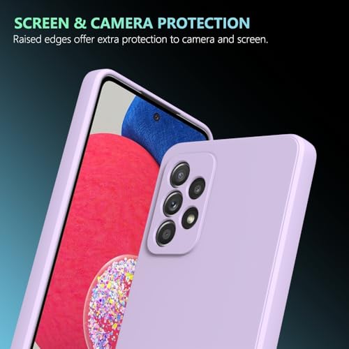 Image of for Samsung Galaxy A23 Case Purple, Scratch Resistant with Soft Touch, Slim Thin Phone Cover for Samsung Galaxy A23