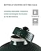 Ceramic Grill Top Compatible with Medium Large and XLarge Big Green Egg,Dual Function Ceramic Grill Top Cap,Kamado Accessories Charcoal Grill Top Parts Replacement for Easy Grasp and Anti-Hot