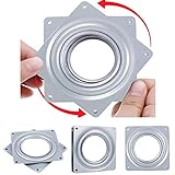 【Diseño】-Múltiples ranuras pueden satisfacer las necesidades de varios elementos y disminuir la posibilidad de demasiada fricción, sin destruir su piso.El rodamiento giratorio usa 24 bolas, que pueden girar libre y flexiblemente, tiene un pequeño espacio de giro, reduce el ruido y es fácil de instalar.