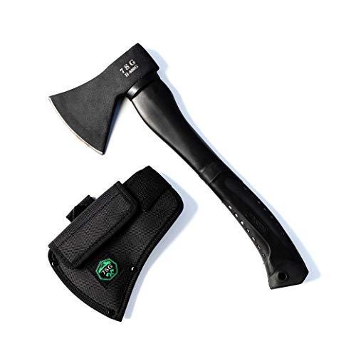 Camping Axe - Camping Hatchet with Sheath -Survival Throwing Axe - Survival Hatchets for Camping and Chopping Wood - Tactical and Survival Hatchet - Bushcraft Axe for Camping by 7th Science Gear - Used condition - US$17.47