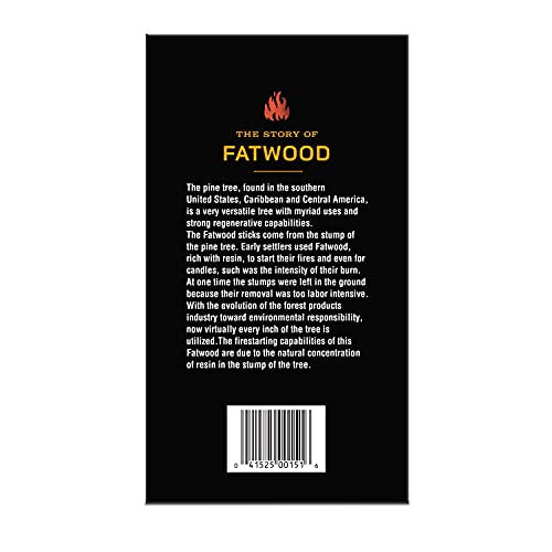 image for Pine Mountain StarterStikk 100% Natural Fatwood Firestarting Sticks, 5