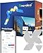 Nanoleaf Pacote de expansão de mini triângulos Shapes com 10x mini painéis de luz triangulares multicoloridos, 20 lúmens