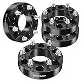 6x135 to 6x135 Wheel Spacers 1.5 inch (38mm) for 2015-2025 Ford F150 Expedition Lincoln Navigator, 6 Lug Forged Spacers 87.1mm Hub Bore M14x1.5 Studs, 4PCS Hubcentric Adapters