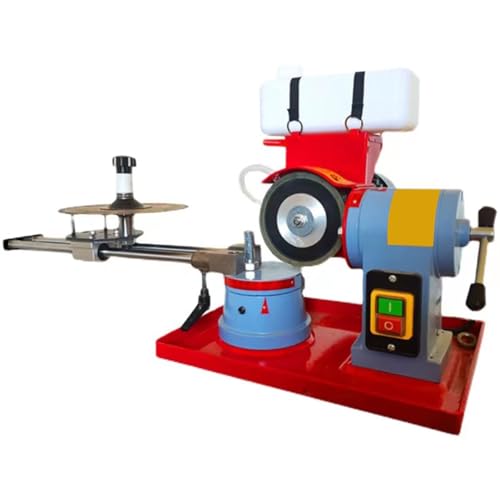 Electric Saw Blade Sharpener Machine, 2850 RPM Grinding Machine, Water Injection Rotary Angle Mill Grinder, 5 in Wheel for Carbide Tipped Blades