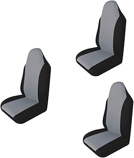 ibasenice 3 Peças Capas Universais Para Automóveis Acessórios Para O Interior Do Carro Capas Automotivas Capas De Assento De Carro Para Mulheres Capas De Assento Dianteiras À Prova
