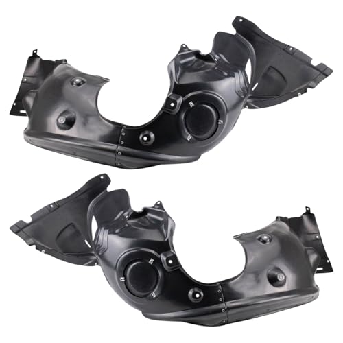 Image of TRQ Front Inner Fender Liner Set Compatible with 2014-2021 Mini Cooper MC1248106 MC1249106