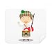 Red Green Scotland Cartoon Cleaning Cloth Screen Cleaner 2pcs Suede Fabric
