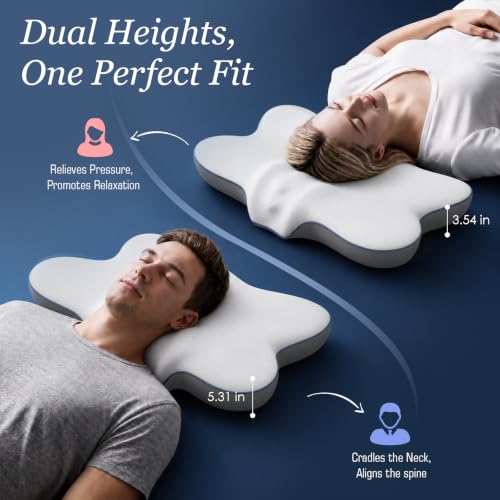 jiaao 4X Cooling Cervical Pillow for Neck Pain Relief by jiaao - Used condition - Image 7