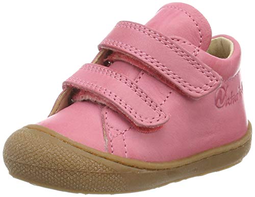Naturino Cocoon VL-Lauflernschuh aus Nappaleder Helles Rosa 22