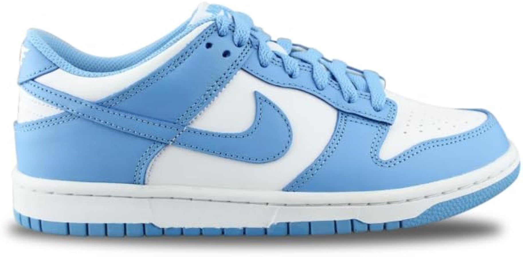 Nike Big Kid's Dunk Low White/University Blue-White (CW1590 103