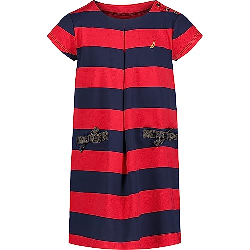 Nautica 25NSHGH08S-417-PC Girls' Short Sleeve Dress cover