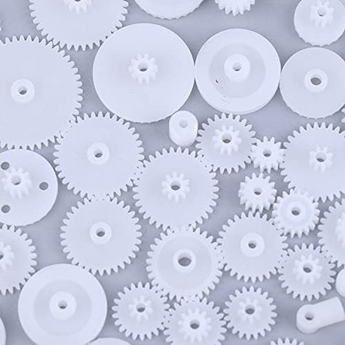 Replacement Part For 64 Kinds Plastic Shaft Single Double Layer Crown Worm Gears Cog Wheels M0.5