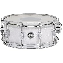 DW Performance Series Snare Drum - 5.5 بوصة X 14 بوصة White Marine Finish Ply