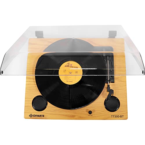 Platine Vinyle BlueTooth Divarte TT 300-BT Tourne disque avec enceintes stéréo Lecteur vinyles 33, 45 et 78 tr/min… - Les Beatles, Paul McCartney, John Lennon, RIngo Starr, George Harrison Platine Vinyle BlueTooth Divarte TT 300-BT Tourne disque avec enceintes stéréo Lecteur vinyles 33, 45 et 78 tr/min… – Image 5