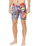 PSD MENS NARUTO UZUMAKI CAMO BOXER BRIEF BLACK 10980