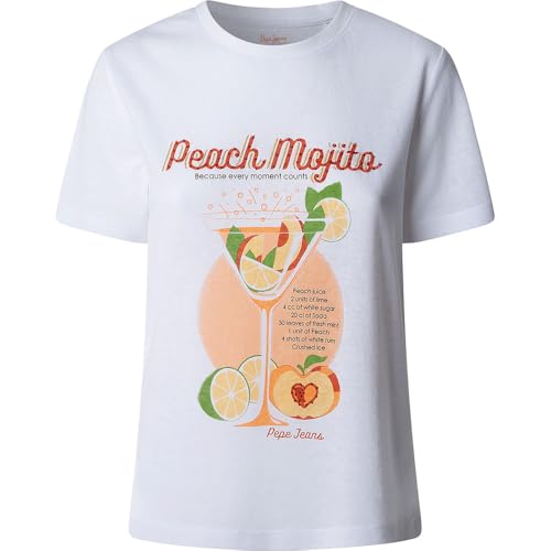 T-shirt manches courtes Pepe Jeans Viola taille L - Vêtement été tendance pour femme