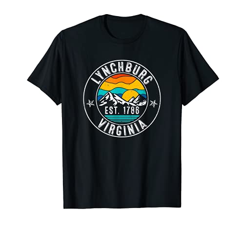 Retro 70s 80s Lynchburg Virginia VA T-Shirt