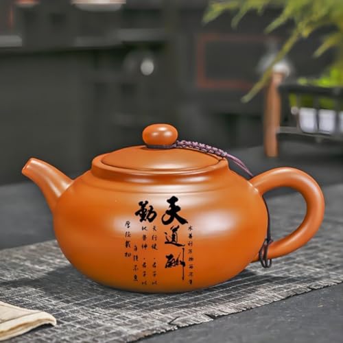Tetera de arcilla morada Zisha en juego de té Kungfu para infusiones perfectas Q-Q1832