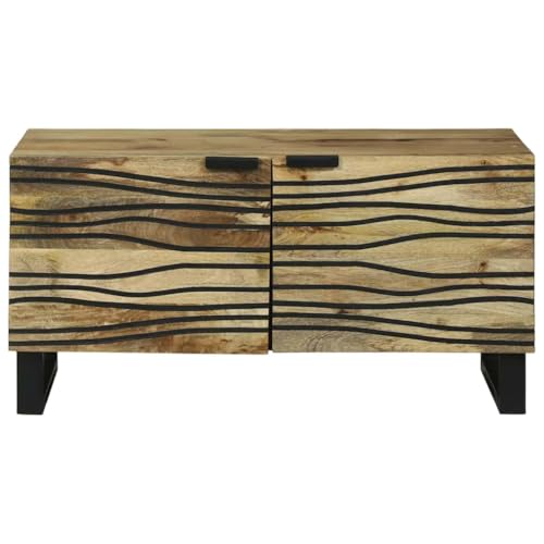 Table basse rectangulaire en bois pour un salon chaleureux et convivial