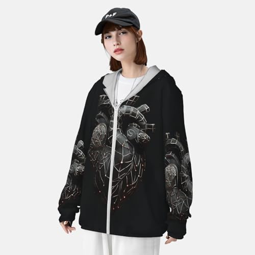 Chaqueta para hombre con protección solar UPF 50+ y capucha miniatura 4