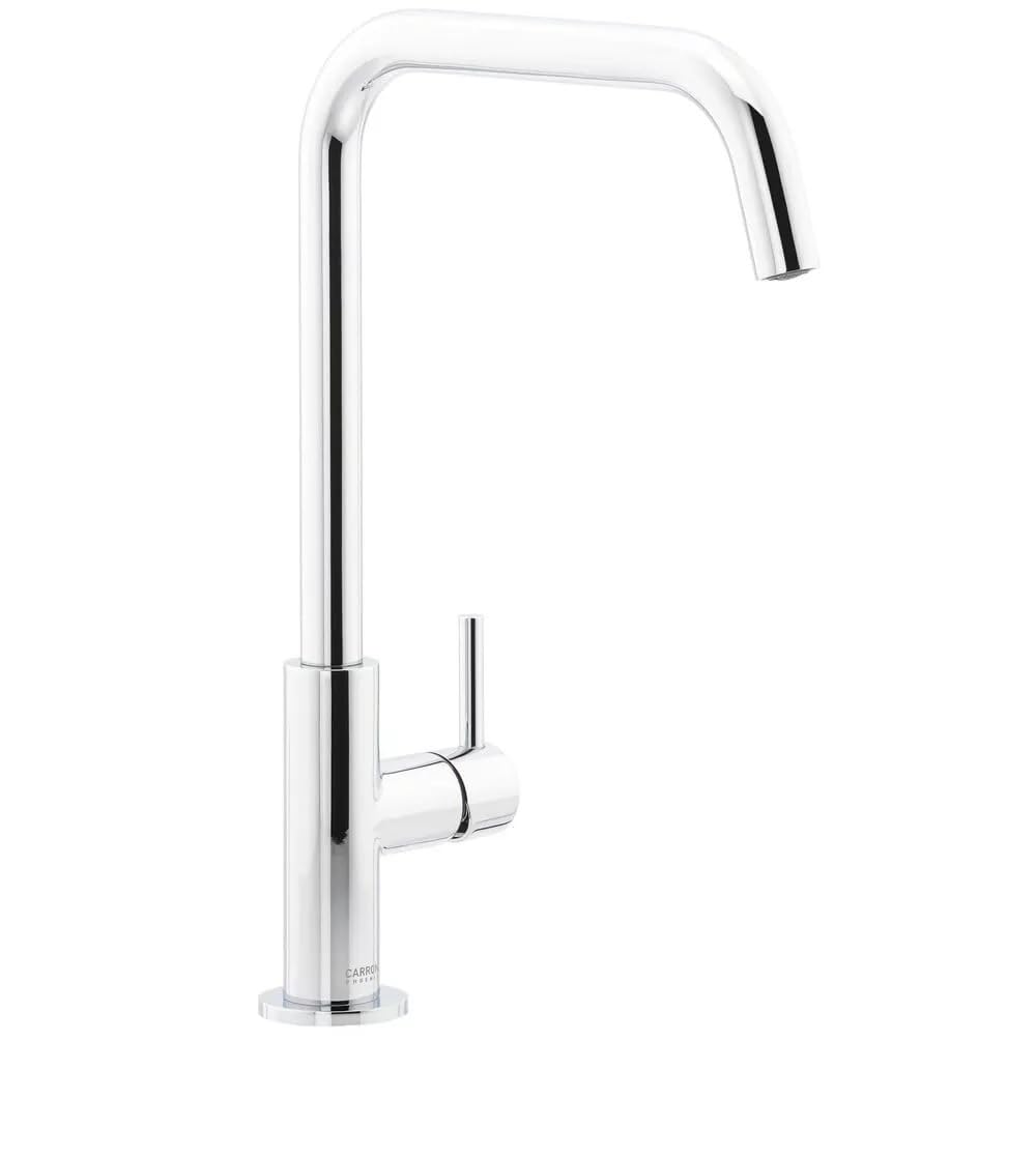 22.5 Team Controls Silver Franke Orla U Spout Single Lever Kitchen Sink Mixer Tap Carron Phoenix