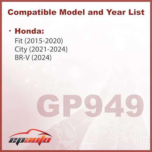 EPAuto GP949 (CA11949) Engine Air Filter Compatible with Honda Fit (2015-2020)