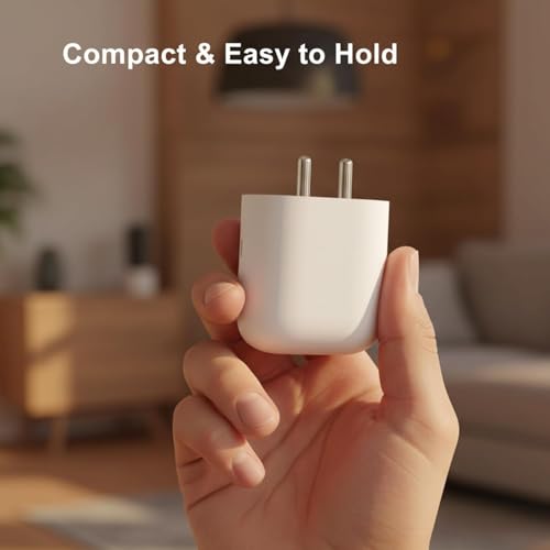 Image of 45W Type-C Fast Charger for Google Pixel | Adapter for Pixel 9A /9 Pro /8 /8a, Pixel Tablet, Chromebook & Other USB-C Devices |Original Charging Speed (White)