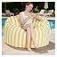 Yellow&white Stripe