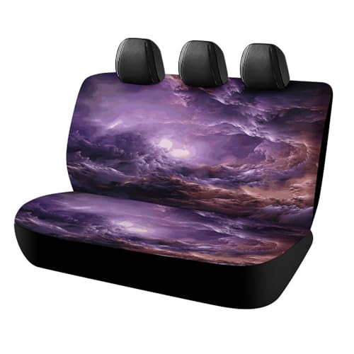 Funda de asiento trasera de coche galaxia resistente a arañazos