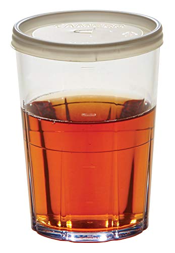 Couvercle jetable pour gobelets 177 ml Cambro CLST6190 transparent - 3