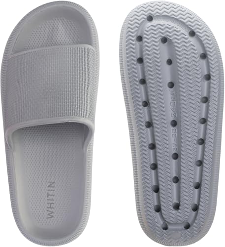 Image of WHITIN Women's Slides with Cushioned Thick Sole Slippers for Home Wear Y13