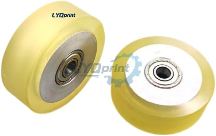 1PC 60/62mm Feeder Press Roller Compatible with for Heidelberg SM102 CD102，B - OD60 Polyurethane Material - 1PC