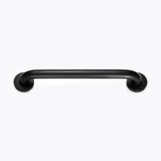 Black Paint Grab Bar,Shower Aid and Safety Support Armrest Grab Bar,Elderly Disabled Bath Shower Balance Suppor Handle(58Cm)