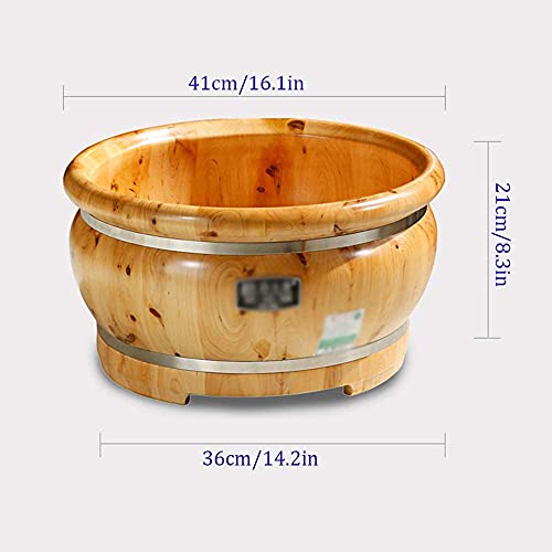 Spa de Pies de Madera Maciza 16.1X8.3In miniatura 4