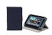 Produktbild RIVACASE Kunstledertasche für Tablet bis 7  Hochwertiges Case mit neuartigen Montagesystem und seitlichen Aufprallschutz  Blau