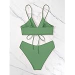 Meetall Women's High Cut String Triangle Bikini Set Swimsuits Sexy Bathing Suits 2 Piece - Image 2