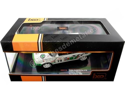 ixo RAC371B Miniature Collection Car, White/Green, White / Green - Image 4