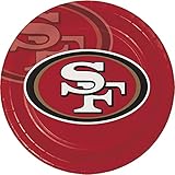 Trendware San Francisco 49ers Paper Plates, 24 ct