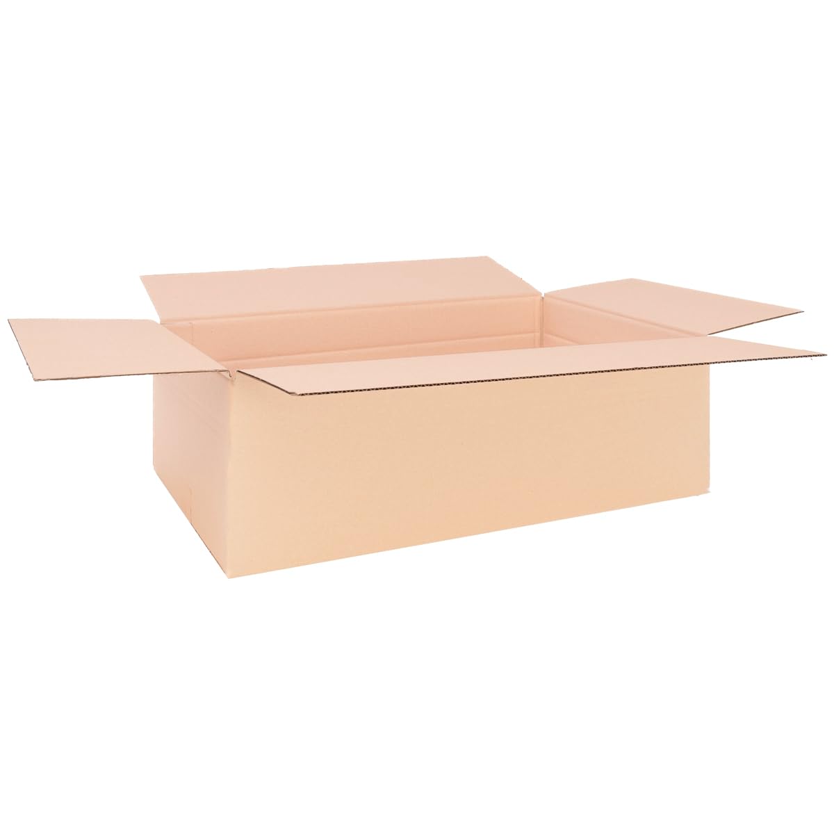verpacking Folding Boxes 545 x 325 x 185 mm Brown (External Dimensions 550 x 330 x 195 mm) Variable Height at 130 mm KK 96 Single Corrugated Shipping Box for Goods DHL Parcel DPD GLS Hermes Boxes