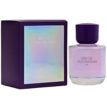 Zara Ray of Violet Blossom Limited Edition Perfume for Women Mandarin Freesia Tonka Almond and Vanilla Scent Eau de Parfum 90ml 3.04 fl. oz.