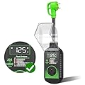 Vehiker RV Surge Protectors 30 Amp with Smart LCD Display, 10000 Joules RV Power Surge Protector Waterproof, RV Circuit Analyzer with High/Low Voltage Protection, RV Adapter Plug for Camper Green