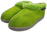 NORTY - Toddler Girls Faux Suede with Fleece Slip On Slippers, Lime 40860-7MUSToddler