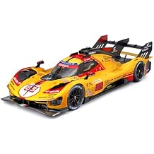 سيارة موديل 1/24 لسيارة فيراري 499P 83# Yifei Ye Racing Car Le Mans Champion Alloy Luxury Vehicle Diecast