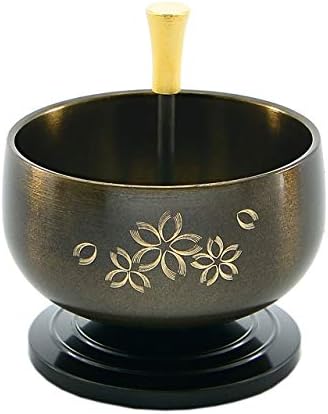 Amazon おりん 桜彫金 仏具 セット ミニ 小さい ミニサイズ 可愛い コンパクト おしゃれ モダン 小物 おりんセット 豆リン 桜彫金 りん オンライン通販