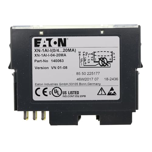 Eaton 140063 Module d'entrée analogique Xi/on 24 VDC 1 AI 0/4-20 mA original
