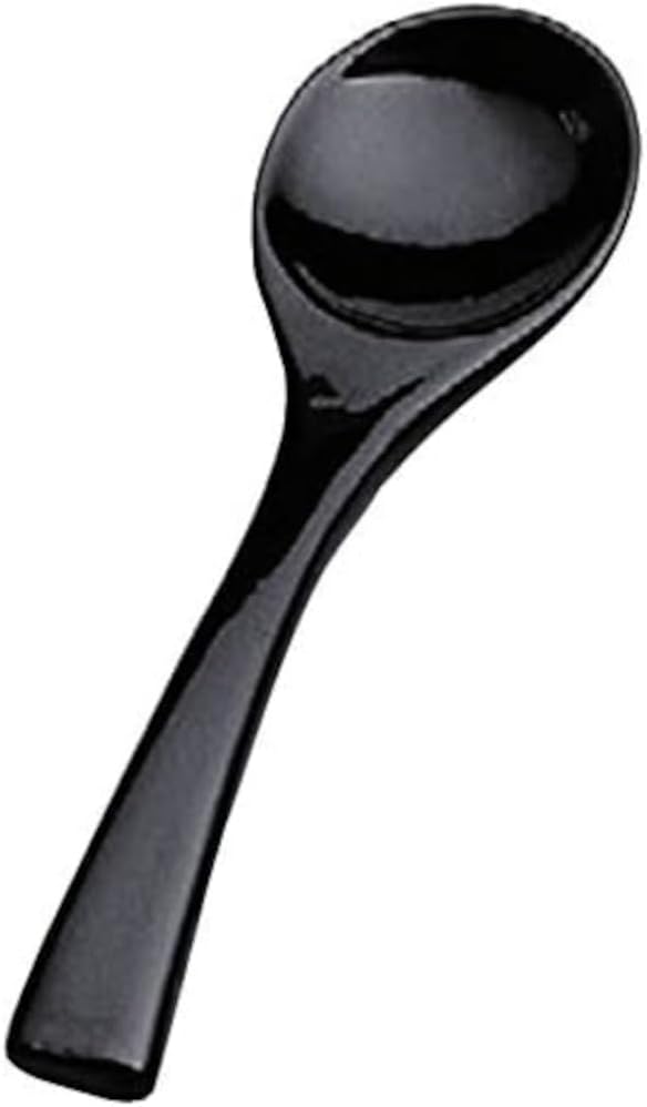 Wakaizumi Lacquerware 1-773-31 Round Spoon Scrunch Lacquer Set of 2