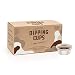 ChocZero's Dipping Cups, Milk Chocolate Original - Sugar Free, Low Carb. No Sugar Alcohols, No palm oil. All Natural, Non-GMO (1 container, 10 cups)