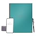 Rocketbook Smart Reusable Notebook - Dotted Grid Eco-Friendly Notebook with 1 Pilot Frixion Pen & 1 Microfiber Cloth Included - Neptune Teal / Light BlueCover, Letter Size (8.5" x 11")