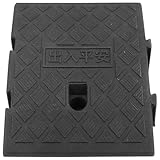 PRETYZOOM Wetterfeste Kunststoff Auffahrrampe für Auto und Motorrad mit Rutschfester Oberfläche Schützt Fahrzeugboden für Autoauffahrten und Schwerlastrampen