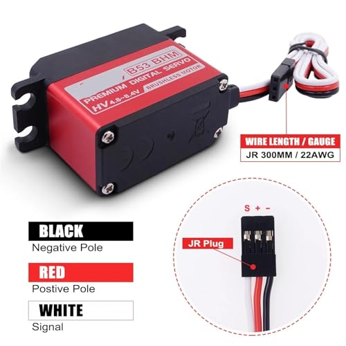 Servo B53BHM 18KG résistant aux blocages : idéal pour corriger la direction de votre RC - 5